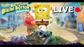 LIVE 🔴 SpongeBob SquarePants Battle for Bikini Bottom  Rehydrated [upl. by Dewey]