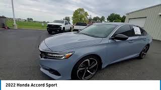 2022 Honda Accord Marysville Dublin Delaware Worthington Marion OH NA006068 [upl. by Nirre141]