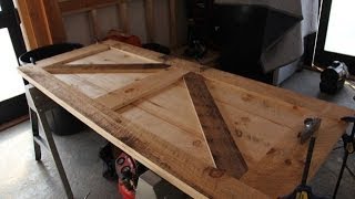 How To Build A Board and Batten Door [upl. by Gualterio]