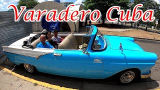 Best Things To Do In Varadero Cuba  Riding In A Classic Taxi Cab In Downtown Varadero Cuba [upl. by Analaj]