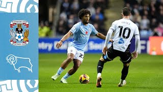 Coventry City v Derby County  Sky Bet Championship 2425 🏆  Match Highlights 🎞️ [upl. by Edyaj255]