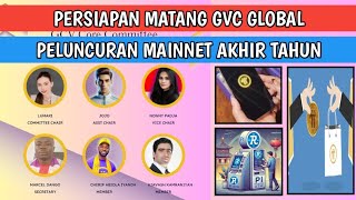 PERSIAPAN MATANG GVC GLOBAL MENUJU PELUNCURAN MAINNET PI NETWORK  Pi Network hari ini [upl. by Cirle]