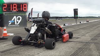 IS THIS THE FASTEST GOKART IN THE WORLD 170HP SUPERKART [upl. by Polish569]