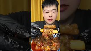 Lamb Shank 🥵 shorts mukbang mutton [upl. by Morton]