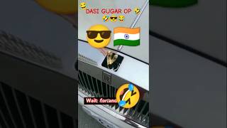 RollsRoyce Indian version funny short rollsroyce funny shorts viralvideos india dog edit [upl. by Aiksas990]