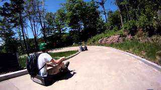 Skyline Luge Mont Tremblant [upl. by Yendys]