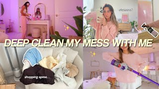 DEEP CLEAN MY MESS WITH ME✨ organizing  decluttering [upl. by Codie]