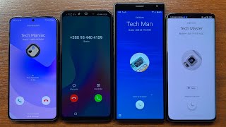 SAMSUNG vs HUAWEI vs SONY vs XIAOMI Incoming Call [upl. by Riddle405]