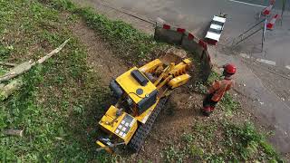 Carlton 7015 Stump Grinder Ben Nicholson Tree Services [upl. by Frame456]