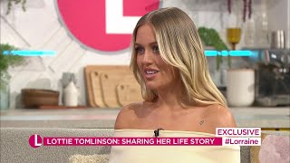 Lottie Tomlinson Is Sister Of Louis Tomlinson Of One Direction On Lorraine 01082024 [upl. by Gabrila]