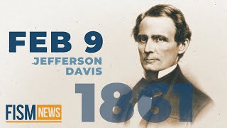 A Moment In History Jefferson Davis Elected President of the Confederacy [upl. by Mcfarland695]