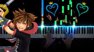 Kingdom Hearts  Dearly Beloved  piano cover [upl. by Acisse690]