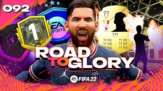 My Division 1 Rank 1 RIVALS REWARDS FIFA 22 Road to Glory 92 [upl. by Torr895]