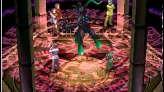 Persona 2 Eternal Punishment Nyarlathotep Final Boss battle Part One [upl. by Acirt141]