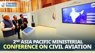 LIVE PM Modi at 2nd Asia Pacific Ministerial Conference on Civil Aviation [upl. by Glad]