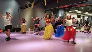 Polynesian dance fitness with coach Lito [upl. by Gennie]