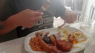 Cerveceria breakfast food review benalmadena Costa del sol spain 🇪🇸 [upl. by Yrral]