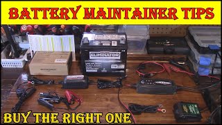 Battery Maintainers  Buying Tips  Watch Before You Buy The Wrong One  MOTOPOWER MP00205C [upl. by Reviere653]