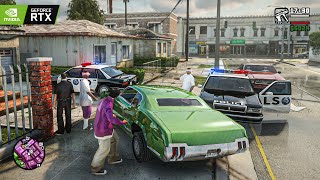 GTA San Andreas RTX 4090 The Green Sabre Mission 4K Gameplay GTA SA Remastered Graphics Mod [upl. by Aisayn]