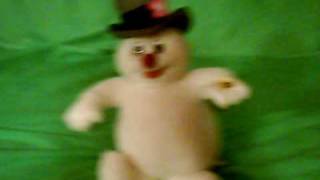 1998 Gemmy Ind Singing Frosty The Snowman [upl. by Ashleigh]