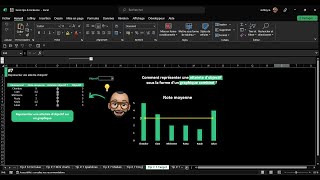 📊Ajouter une ligne sur un graphique  Excel [upl. by Poulter]