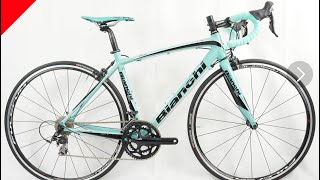 Khui thùng xe Road Bianchi Impulso xách tay Nhật Zin Bike 0915640766 [upl. by Eibo]