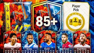 600K ICON PACKS amp 85 PLAYER PICKS 😱 FC 24 Ultimate Team [upl. by Eanahs]