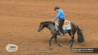 2016 NRHA Futurity Level 4 Open Champions Spooky Whiz and Andrea Fappani [upl. by Nelyt968]