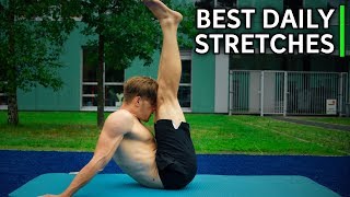 7 Best Daily Stretches For Calisthenics Flexibility  Weekly Challenge 5 [upl. by Arelc771]