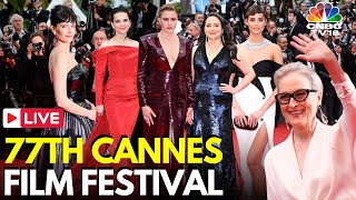 Cannes Film Festival 2024 LIVE Stars Arrive On Red Carpet For Annual Event  Meryl Streep  N81G [upl. by Patt775]