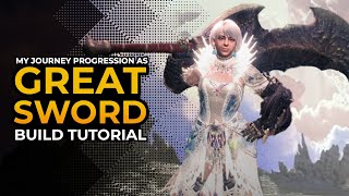 My Greatsword Journey Build Progression  Monster Hunter World [upl. by Esialb668]