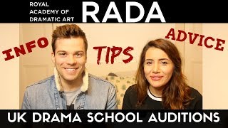 RADA Audition Recall amp Experience  UK Drama School Tips  Informative amp Chatty Video [upl. by Eintihw]