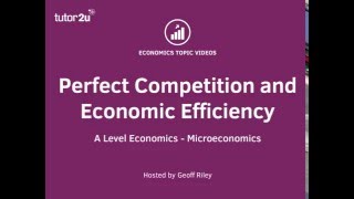 84 Allocative efficiency under perfect competition [upl. by Jodee413]