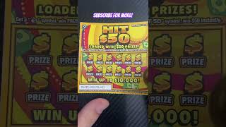 💲Hit 50 NJ Lottery 2 Ticket  Ticket 137💲 njlottery lottery scratchoffs [upl. by Airetak]