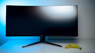 LG 34GN850 Review  Banana for Scale [upl. by Gillead]