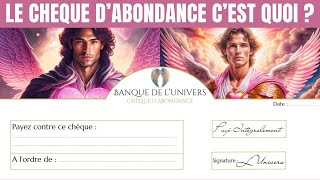 LE CHEQUE DABONDANCE COMMENT LE REMPLIR [upl. by Pooh]