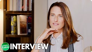 HOUSE OF GUCCI  Camille Cottin quotPaola Franchiquot Onset Interview [upl. by Vivienne]