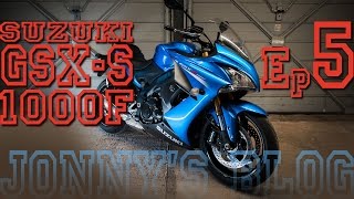 Suzuki GSXS1000F – Long Term Test Ep5 – Jonnys Blog [upl. by Lahcar960]