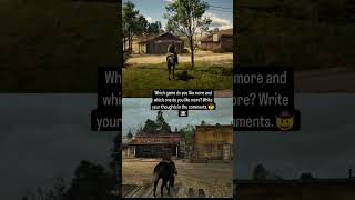 Rdr2 🤠 Vs Rdr1 ☠️ rdr2 rdr [upl. by Gninnahc]