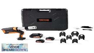 VEVOR Pro Press Tool 18V Electric Pipe Crimping Tool for 12 Review [upl. by Yngiram]