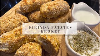 Patates Kroket Tarifi Nasıl Yapılır Fırında Patatesli Poğaça [upl. by Sitnik]