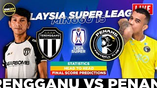 🔴 Info LIVE TERENGGANU FC vs PENANG FC  Jadual Liga Super Malaysia 2024 Malam Ini LS15 [upl. by Jowett]