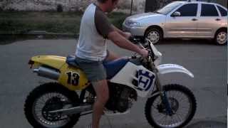 Probando la Husqvarna TE 350 [upl. by Darb]