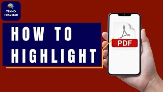 How to Highlight in PDF  StepbyStep Guide [upl. by Ahtebat]