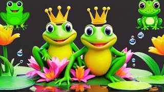 Froggy Fun Cartoon Pond Party  Nursery rhymes amp kids song [upl. by Rankin225]