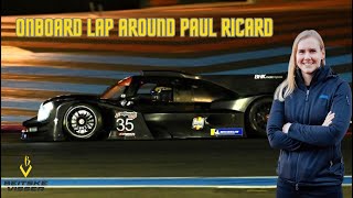 Onboard Beitske Visser in LMP3 at Paul Ricard [upl. by Ativet]