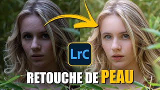 Comment retoucher la peau dans LIGHTROOM 2023  🧹 [upl. by Kred]