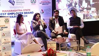 MAHARASHTRA STATE BEST EMPLOYER BRAND AWARDS 2024  PANEL DISCUSSION  02 [upl. by Aimal]