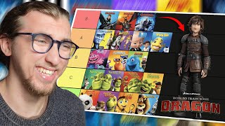 Ranking EVERY DreamWorks Animation Movies [upl. by Aenil]