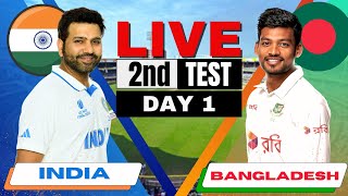 🔴 Live India vs Bangladesh 2nd Test Live Match Score amp Commentary  IND vs BAN Live match Today [upl. by Esekram639]